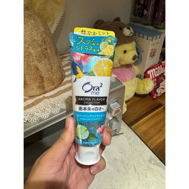 Kem đánh răng ORA2 ( Hạn dài) Xách tay Nhật Bản Vị Chanh