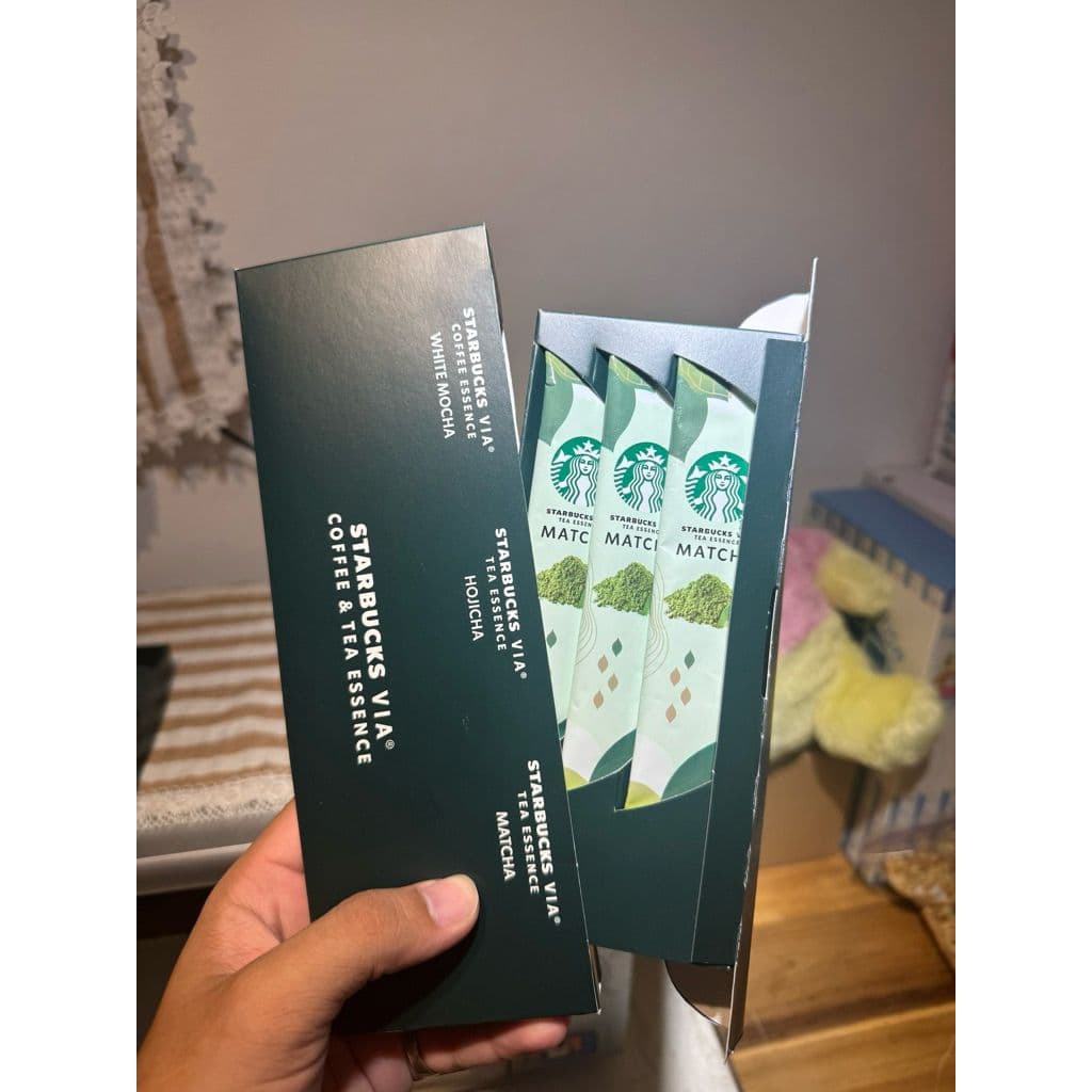 Matcha Trà Xanh - Starbucks Matcha Latte nội địa Nhật Bản có mix Set 3gói Matcha