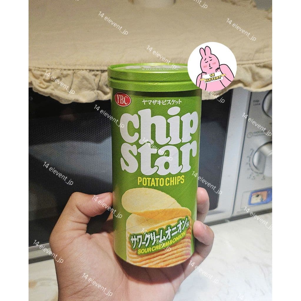 Snack Khoai Tây YBC Chip Star Nhật 50g Hành Tây