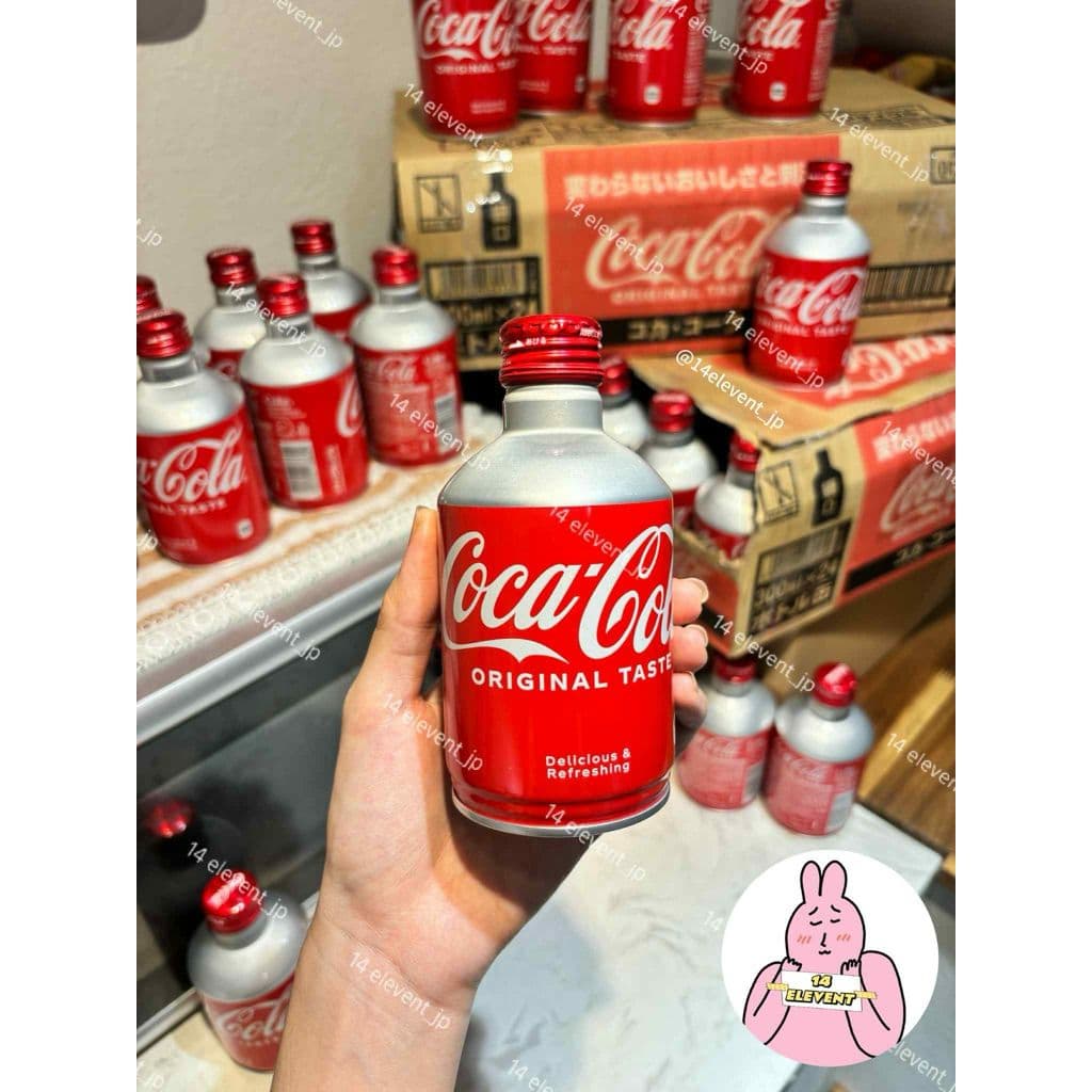 COCA COLA Nắp Vặn 300ML Nhật