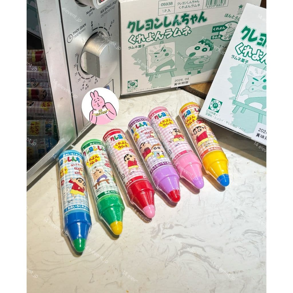Kẹo Bút Chì Shin-chan - Xách Tay Nhật Bản Lẻ 1 Cây