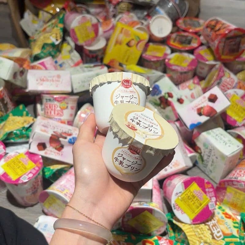 Pudding Sữa Tươi - Xách Tay Nhật BảnI