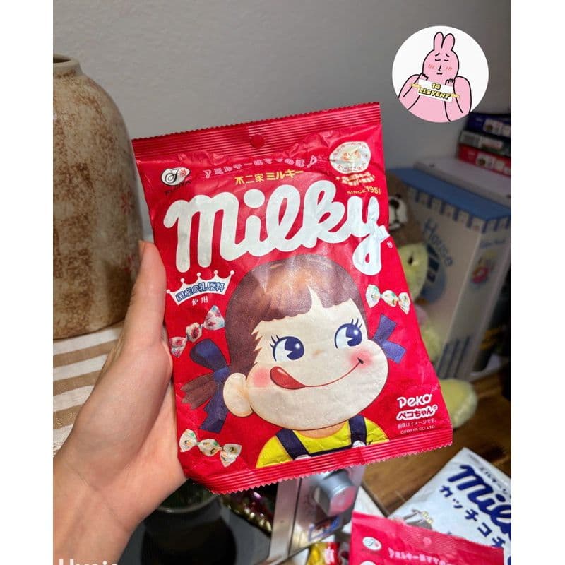 Kẹo sữa Milky hàng nội địa Nhật Bản Vị Sữa