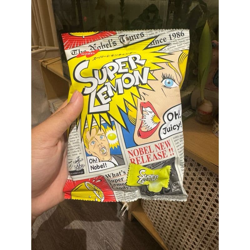 Kẹo Chanh Siêu Chua ( Gói to 88g )- Xách Tay Nhật Bản Gói to 88g