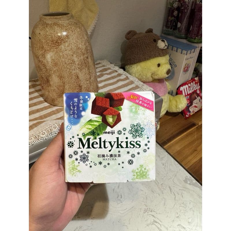 Socola Tươi Meltykiss - Xách tay Nhật Bản [Để Ngăn Mát Trc Khi Sử Dụng] Hộp Matcha