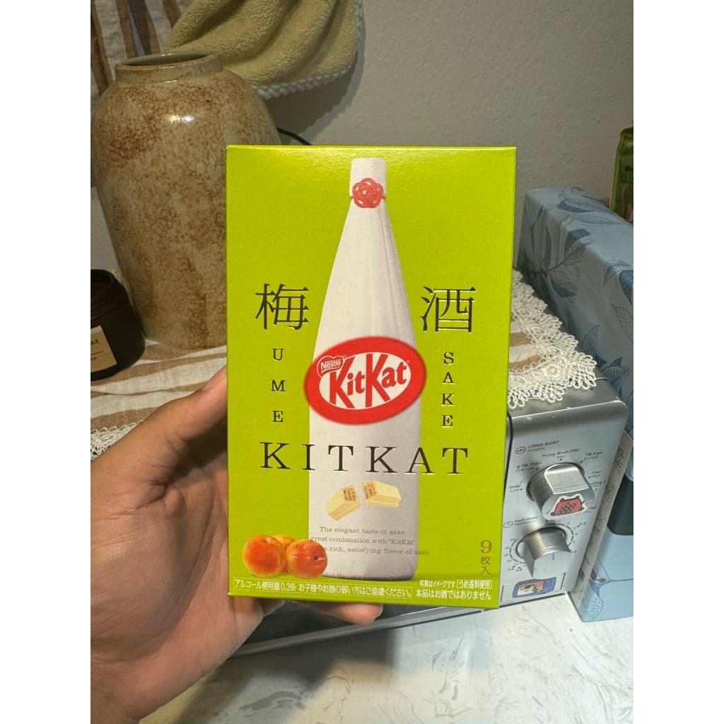 Kitkat Cao Cấp Xách Tay Nhật Bản Sake Xanh 9 Thanh