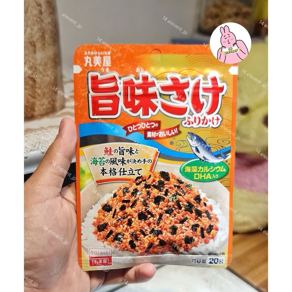 Gia Vị Rắc Cơm MARUMIYA Đủ Vị - Xách Tay Nhật Cá Hồi
