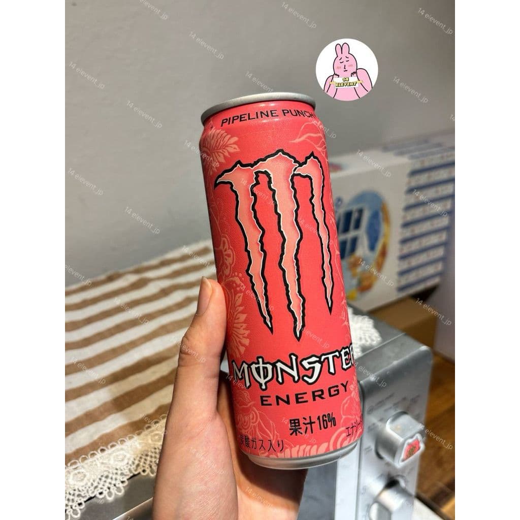 Nước Tăng Lực Monster Energy 355ml Đủ Vị - Xách Tay Nhật Pipeline Punch Hồng